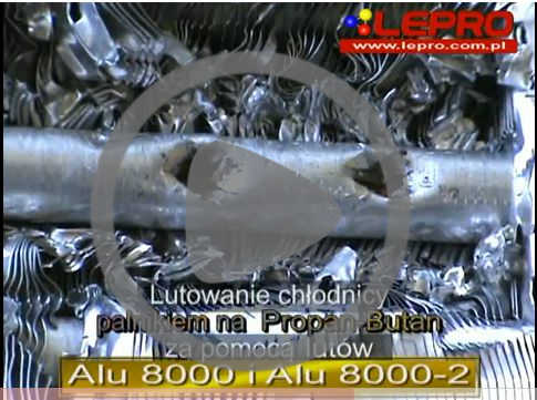 lutowanie aluminium alu 8000 alu 8000-2 film